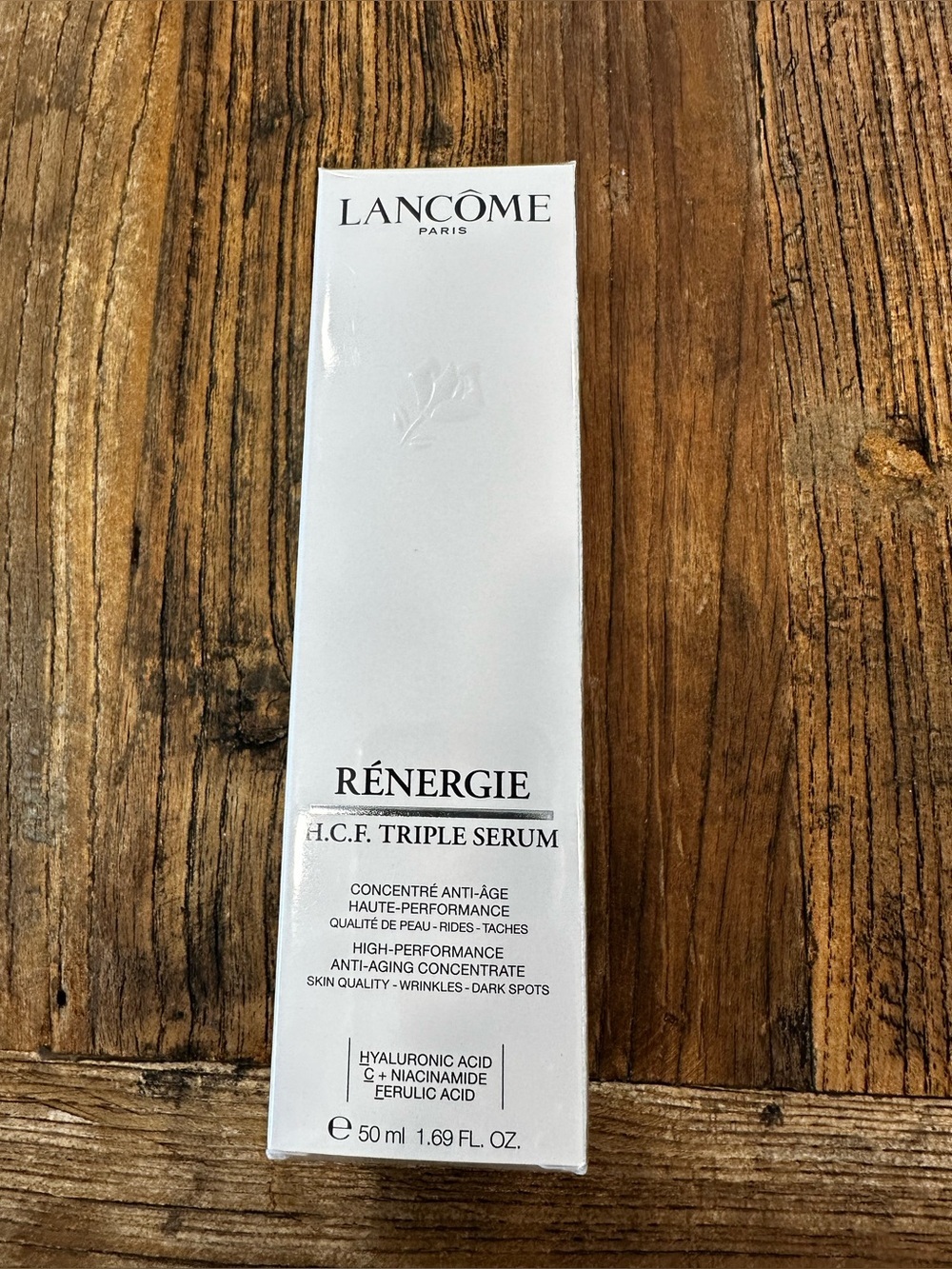 Lancôme Rénergie H.C.F. Triple Serum — White
